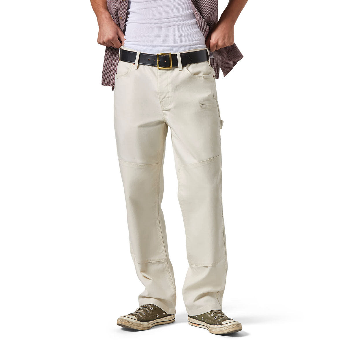 Brixton Builders Carpenter Pants - Egret White image 2