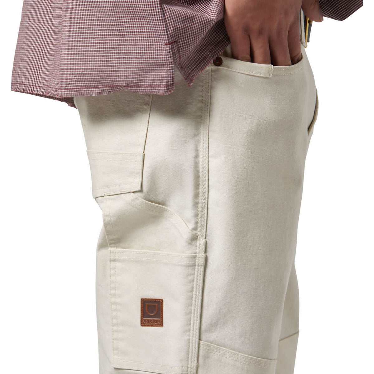 Brixton Builders Carpenter Pants - Egret White image 4