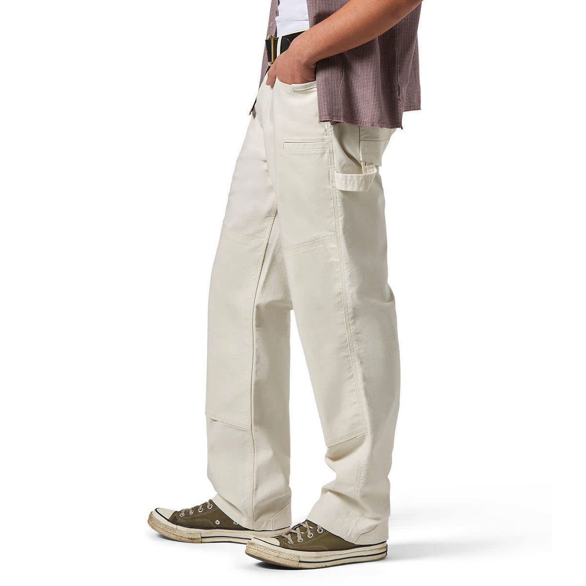 Brixton Builders Carpenter Pants - Egret White image 5