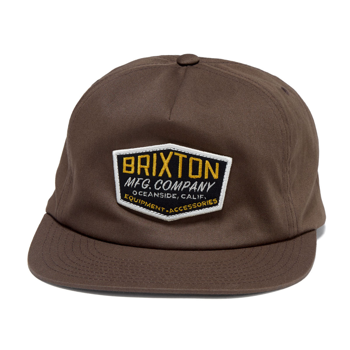 Brixton Coleson Hp Snapback Hat - Brown image 1
