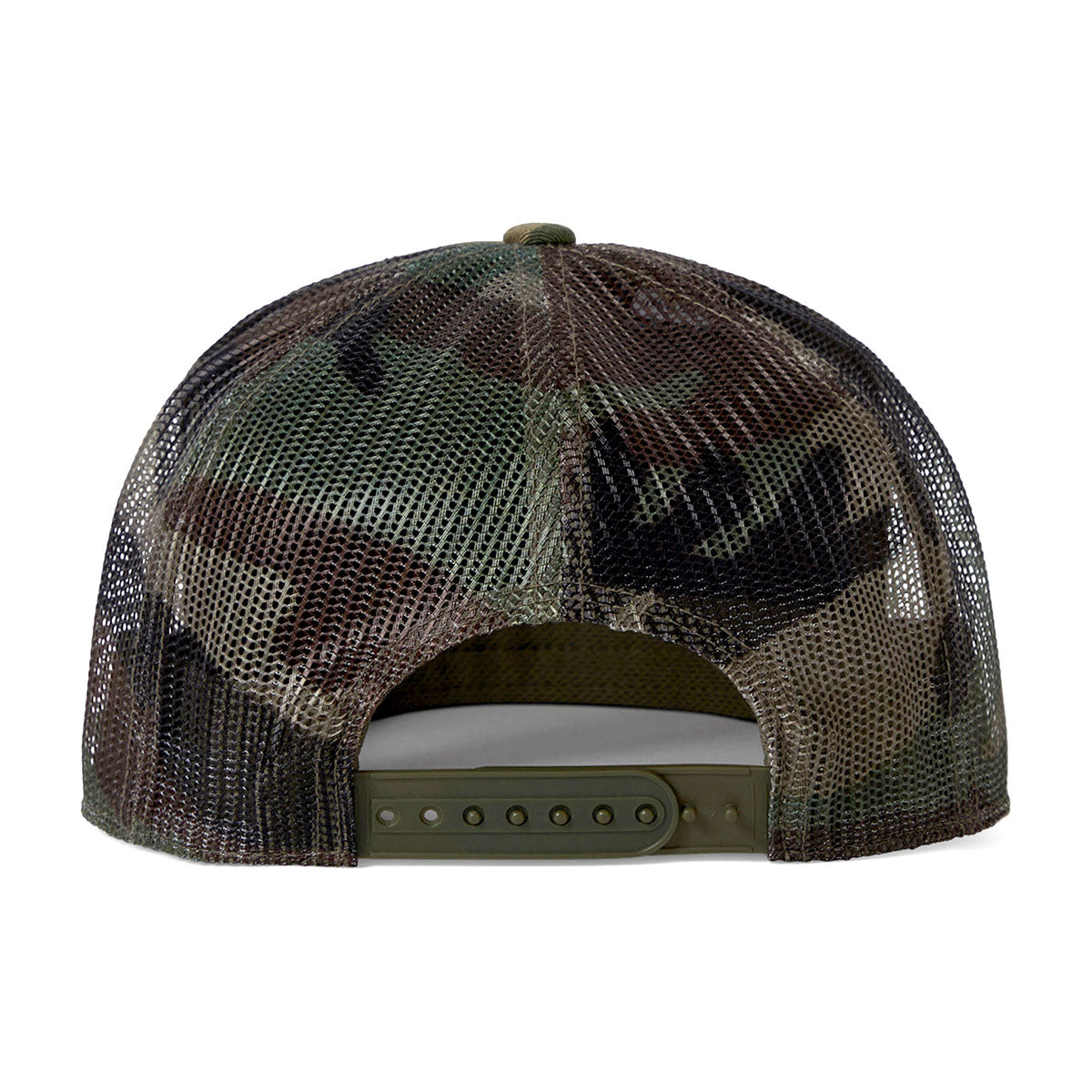 Brixton Game Np Hp Trucker Hat - Camo/Olive/Camo image 2