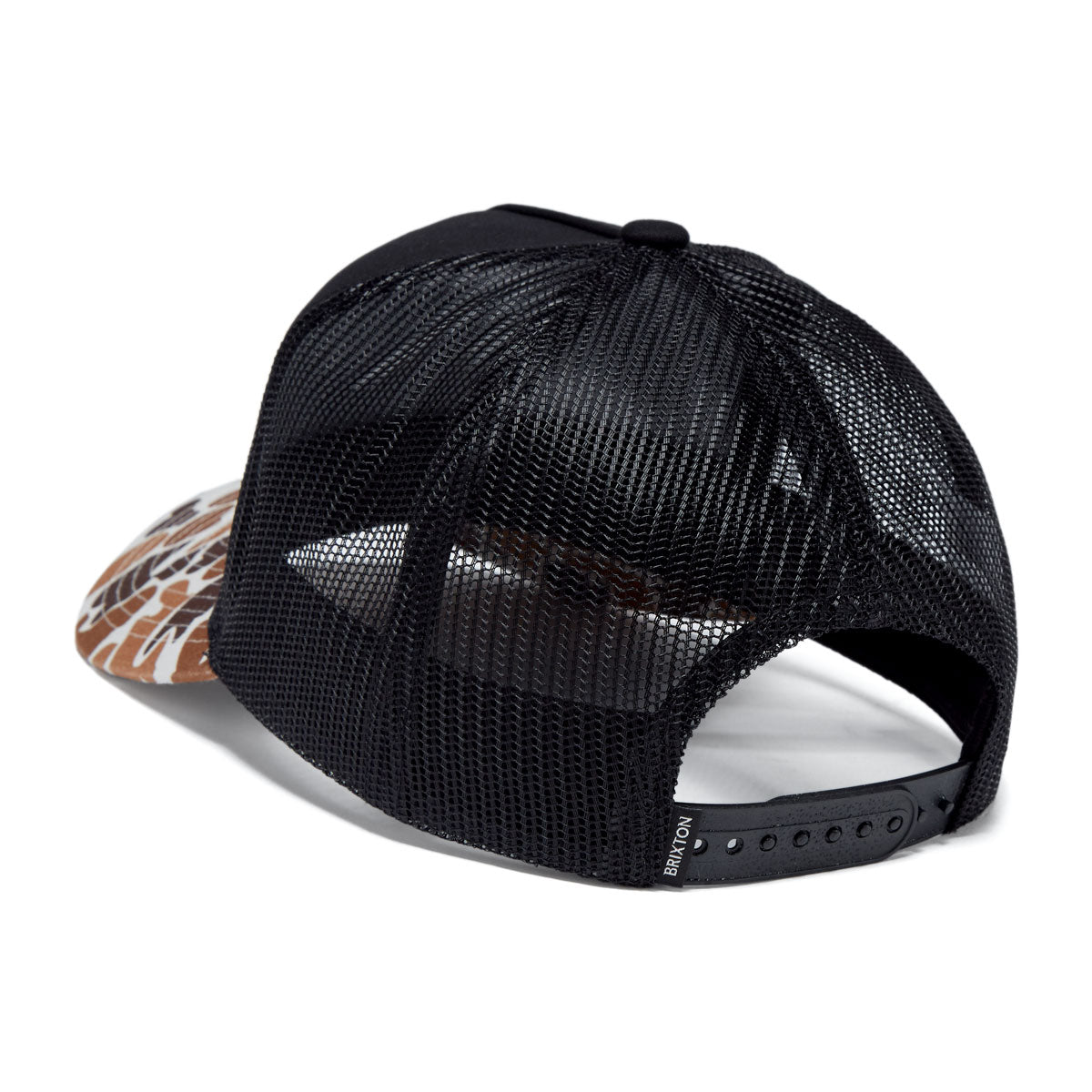 Brixton Bass Brains Gf Mp Trucker Hat - Camo/Black image 2