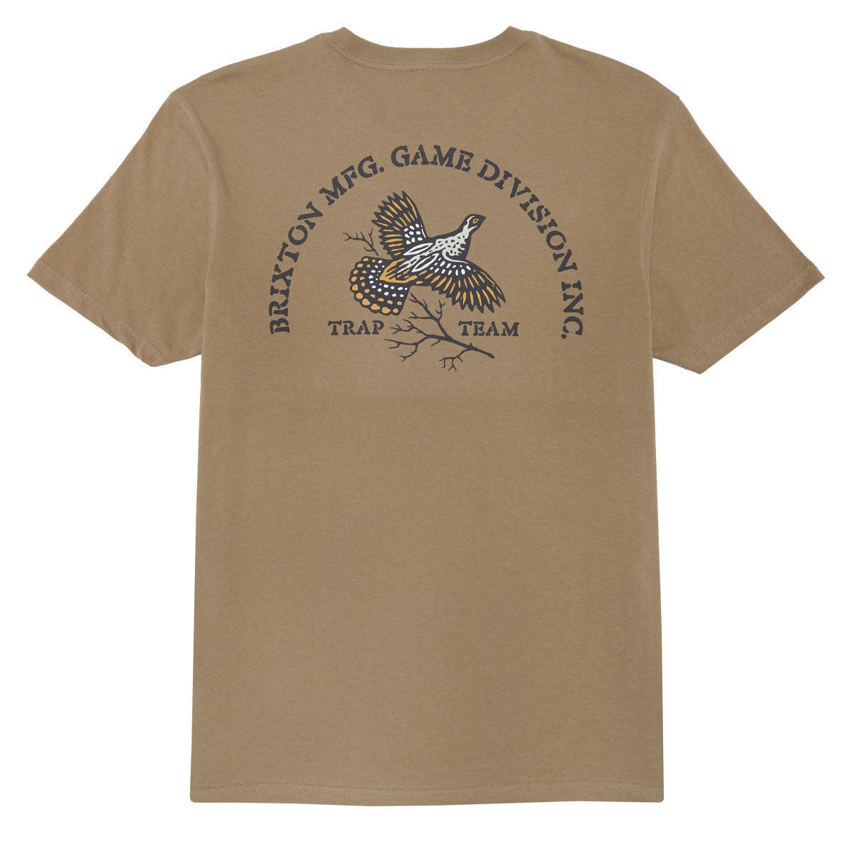 Brixton Game Tailored T-Shirt - Khaki image 1