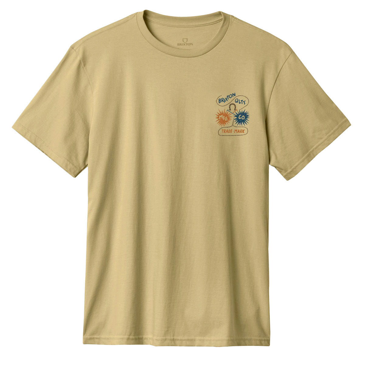 Brixton Remo Tailored T-Shirt - Khaki image 1