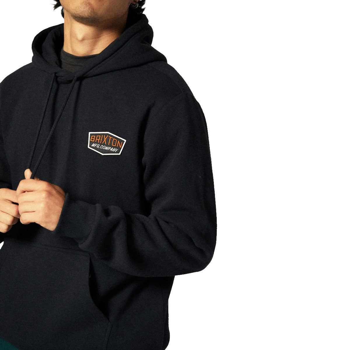 Brixton Freeman Hoodie - Black image 3