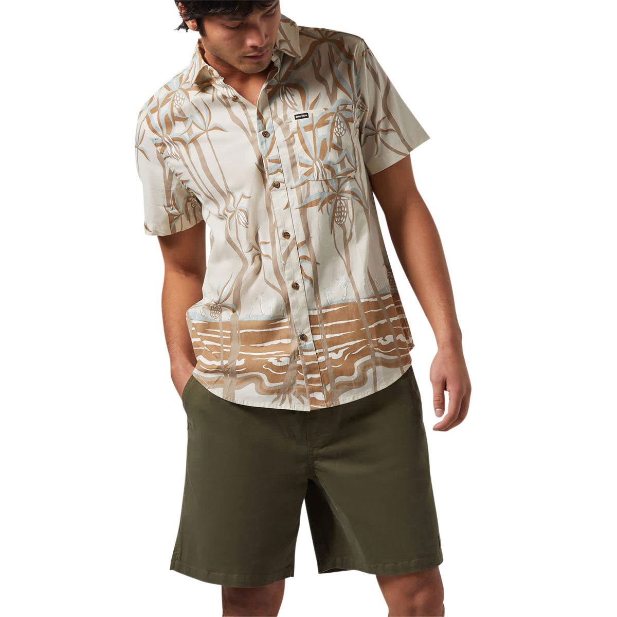 Brixton Charter Print Shirt - Whitecap Scenic Trip image 2