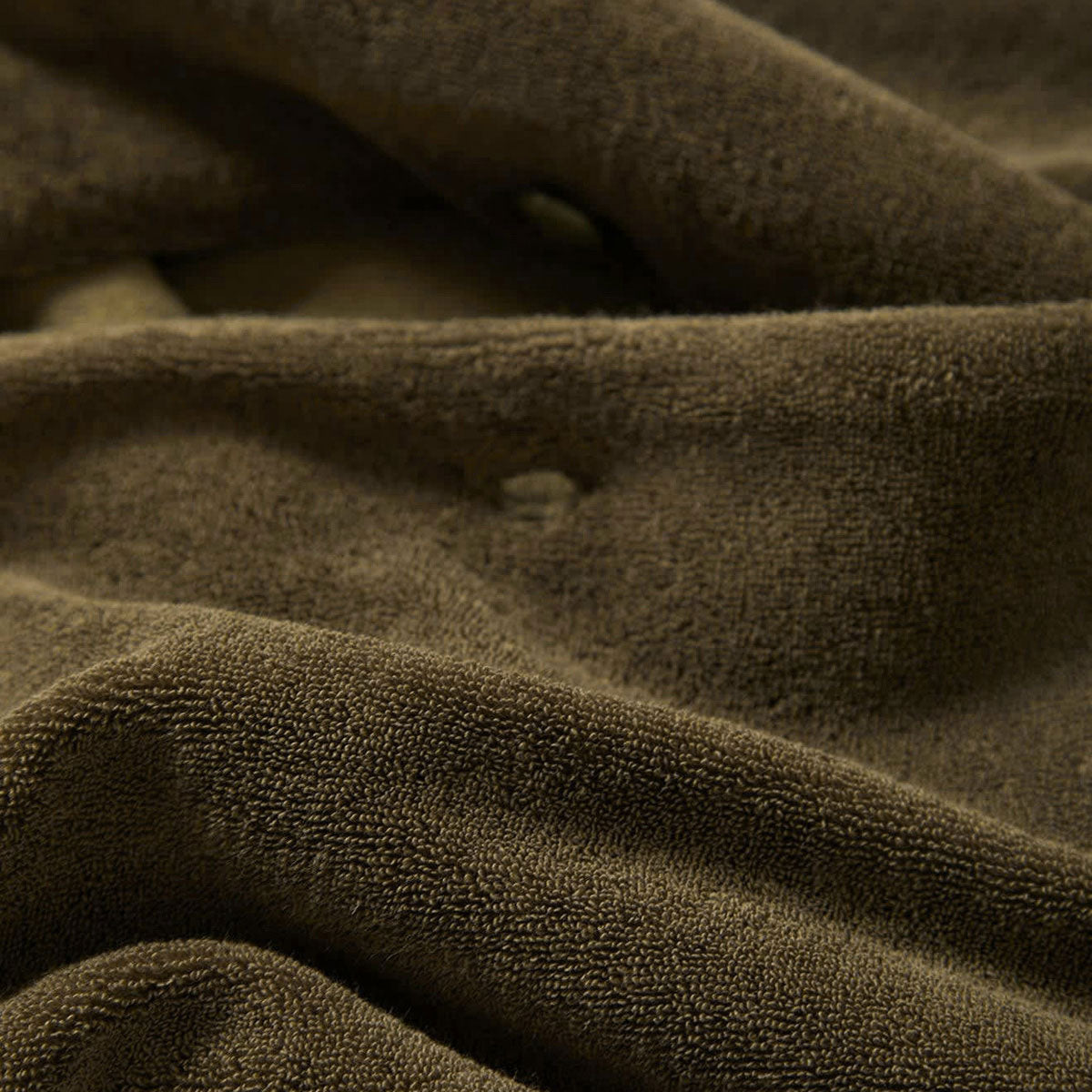 Brixton Bunker Terry Cloth Knit Shirt - Ivy Green image 5