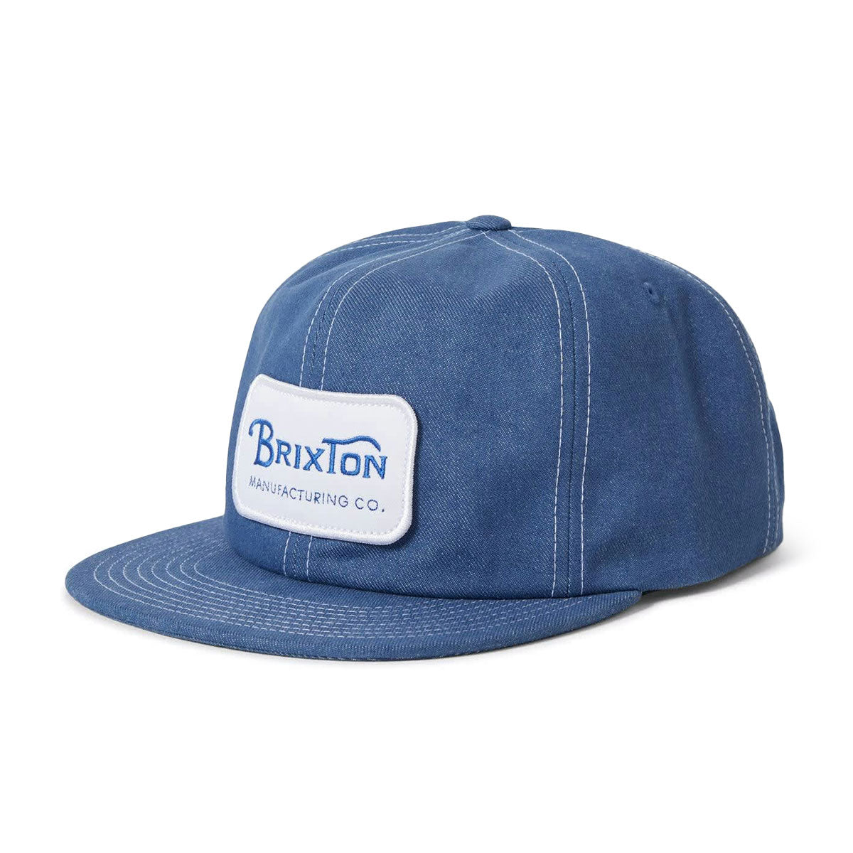 Brixton Grade Hp Snapback Hat - Denim image 1