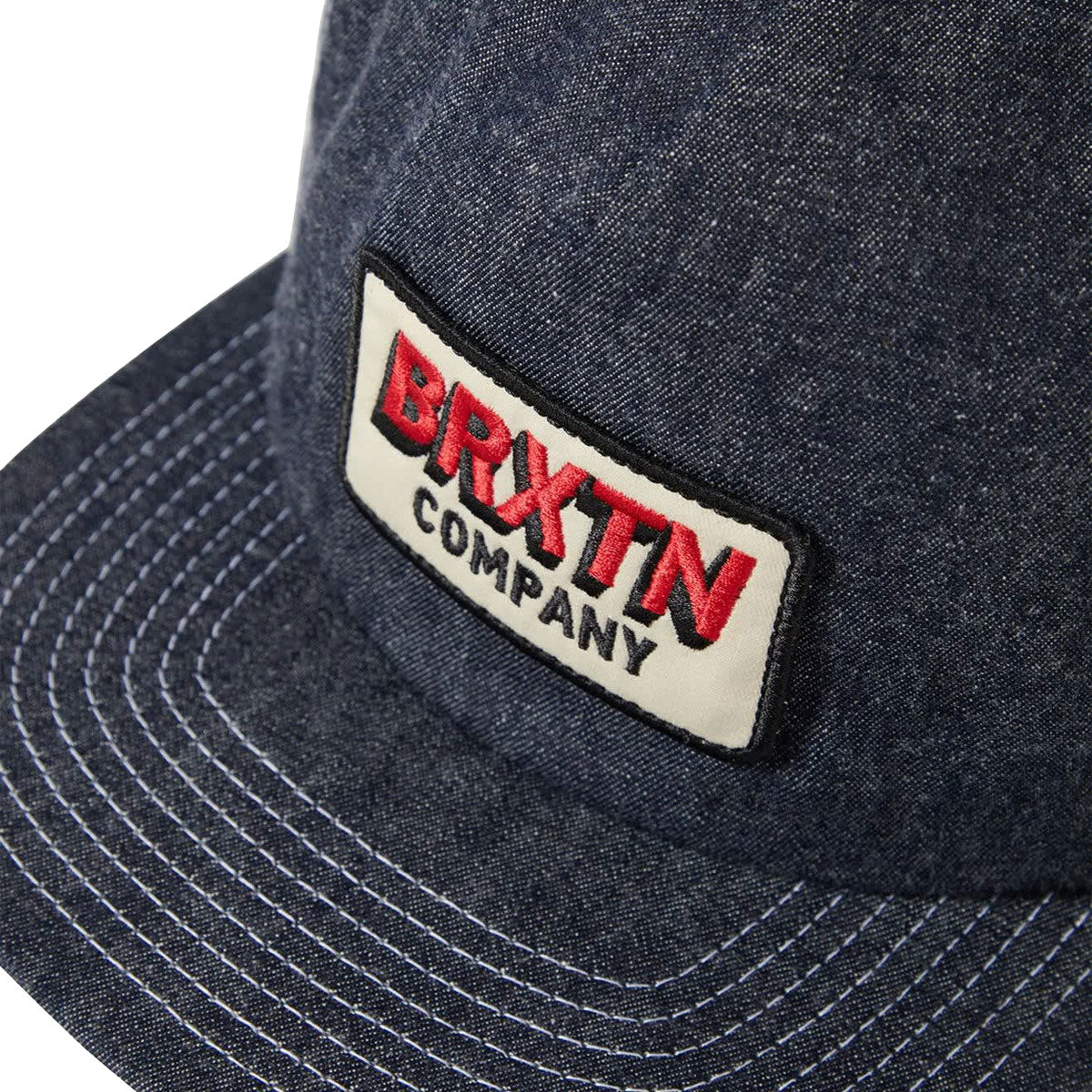 Brixton Payment Mp Snapback Hat - Denim image 3