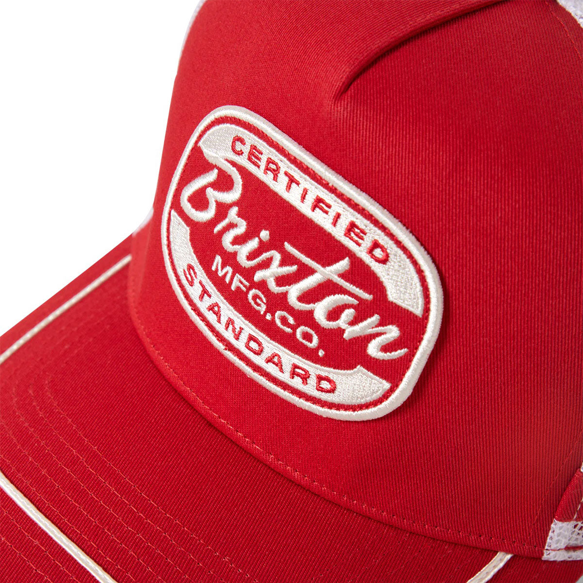 Brixton Copley Np Hp Trucker Hat - Red/White image 3