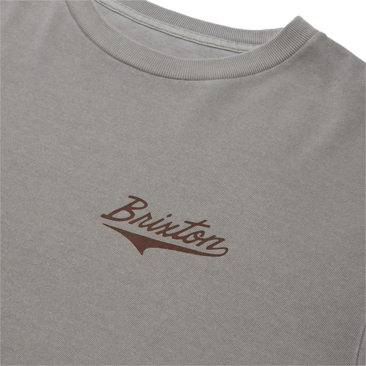 Brixton The League T-Shirt - Cinder Worn Wash image 2