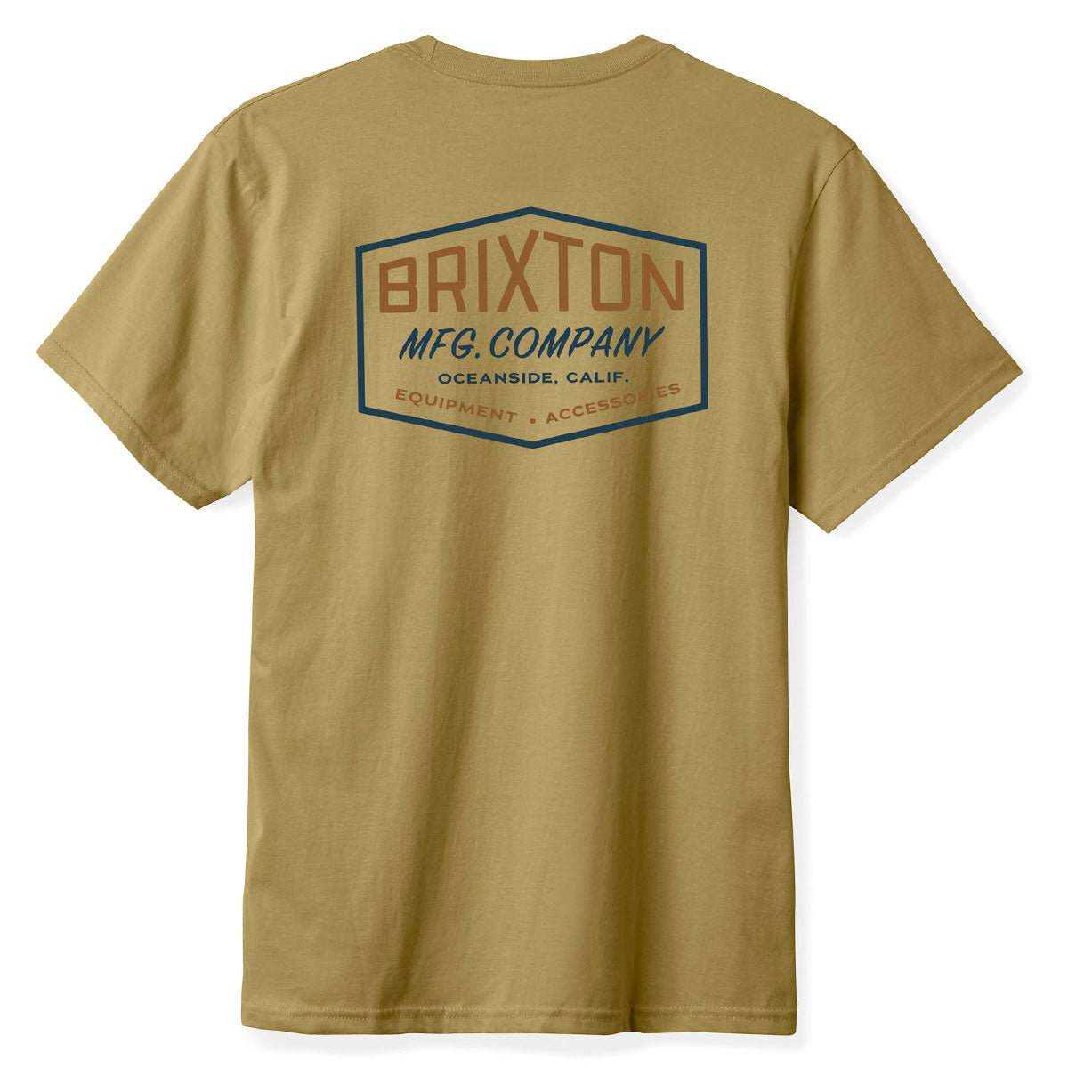Brixton Coleson Taylored T-Shirt - Khaki image 2