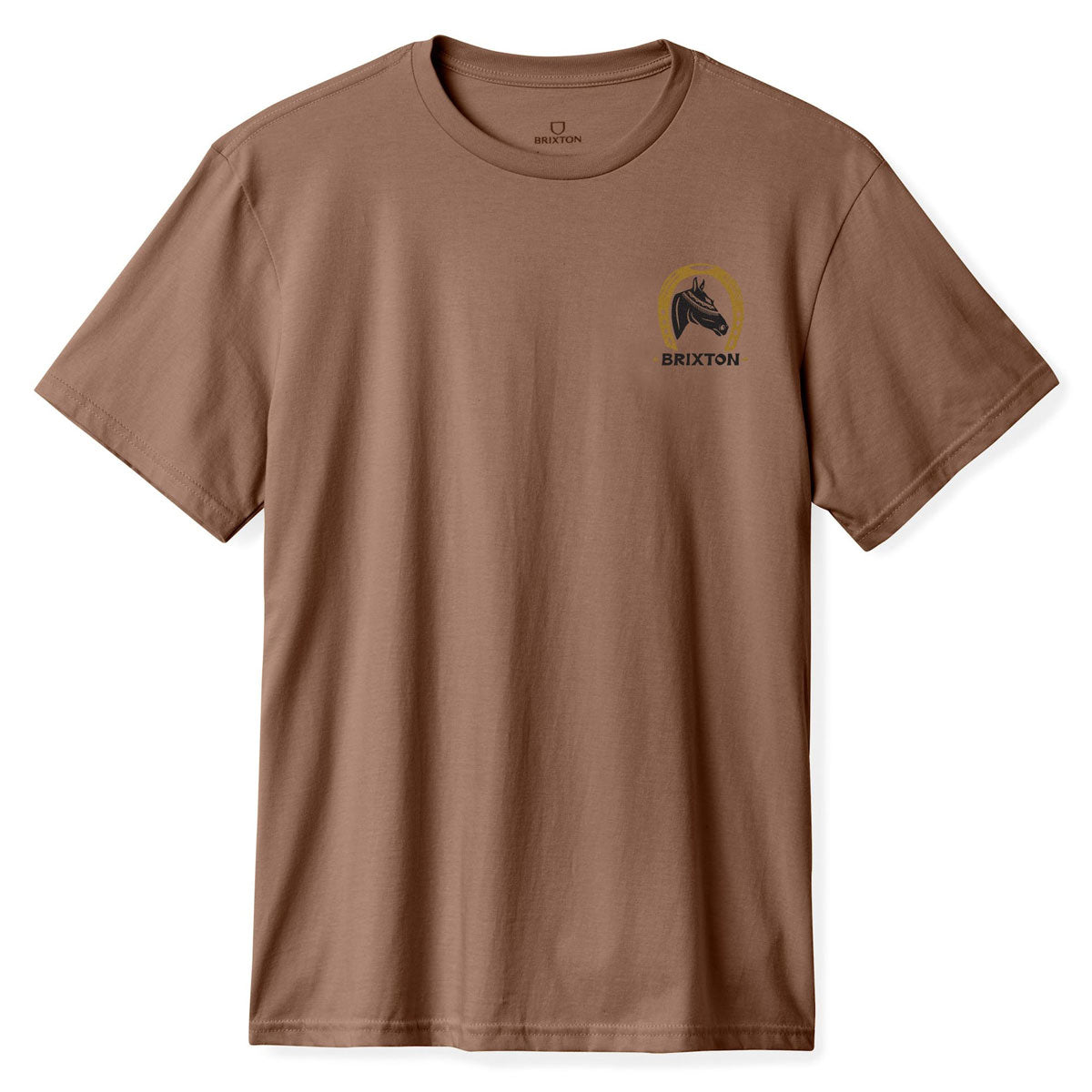 Brixton Blind Taylored T-Shirt - Pinecone Brown image 2