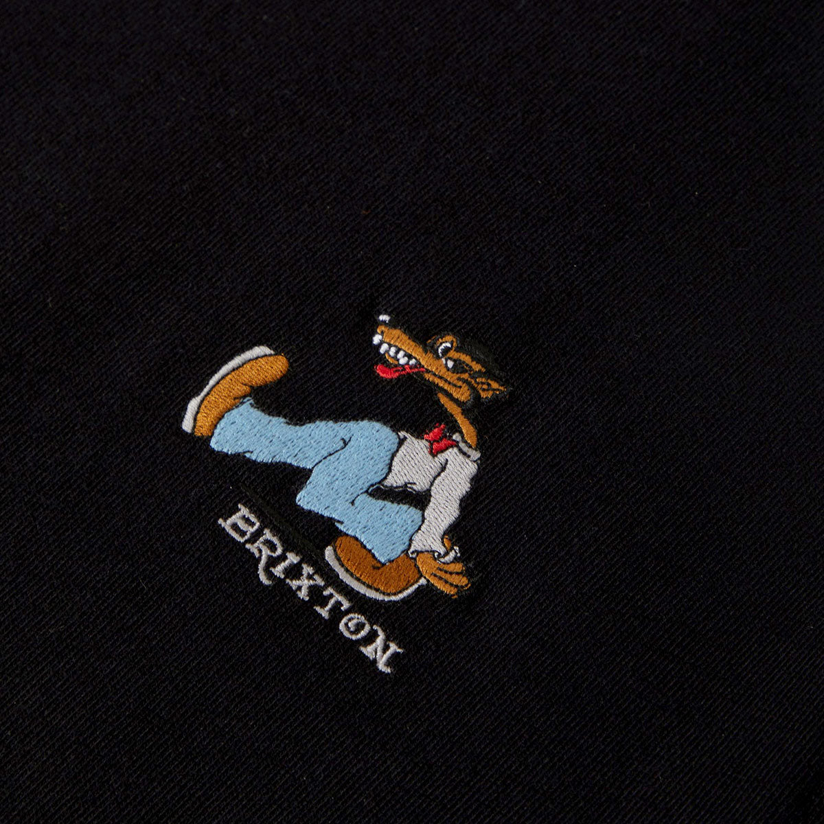 Brixton Stride Heavyweight T-Shirt - Black Classic Wash image 2