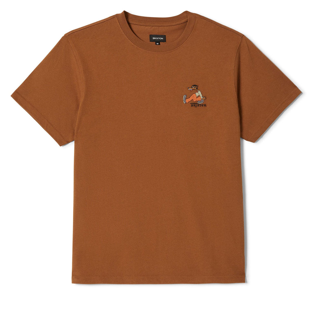 Brixton Stride Heavyweight T-Shirt - Rubber Classic Wash image 1