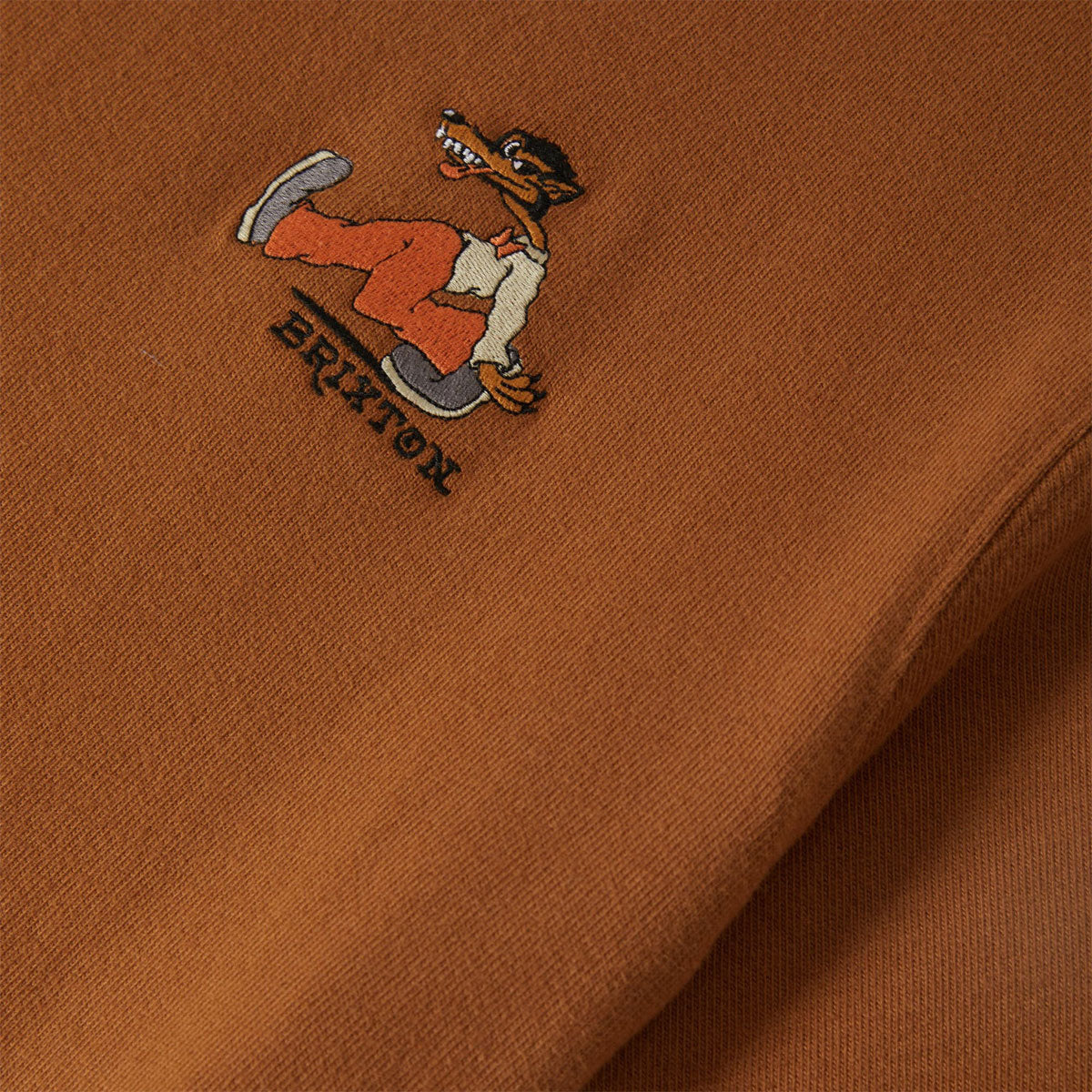 Brixton Stride Heavyweight T-Shirt - Rubber Classic Wash image 2