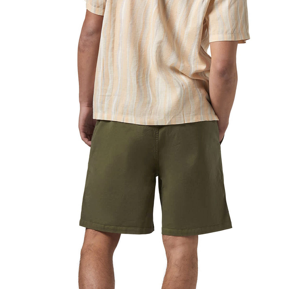 Brixton Everyday Vintage Wash Shorts - Washed Ivy Green image 3