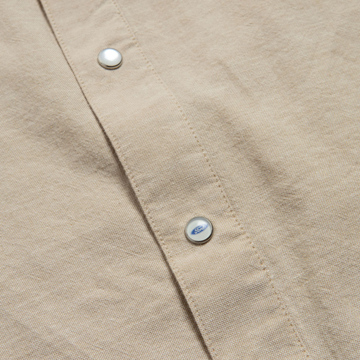 Brixton x Ford Western Shirt - Khaki image 4