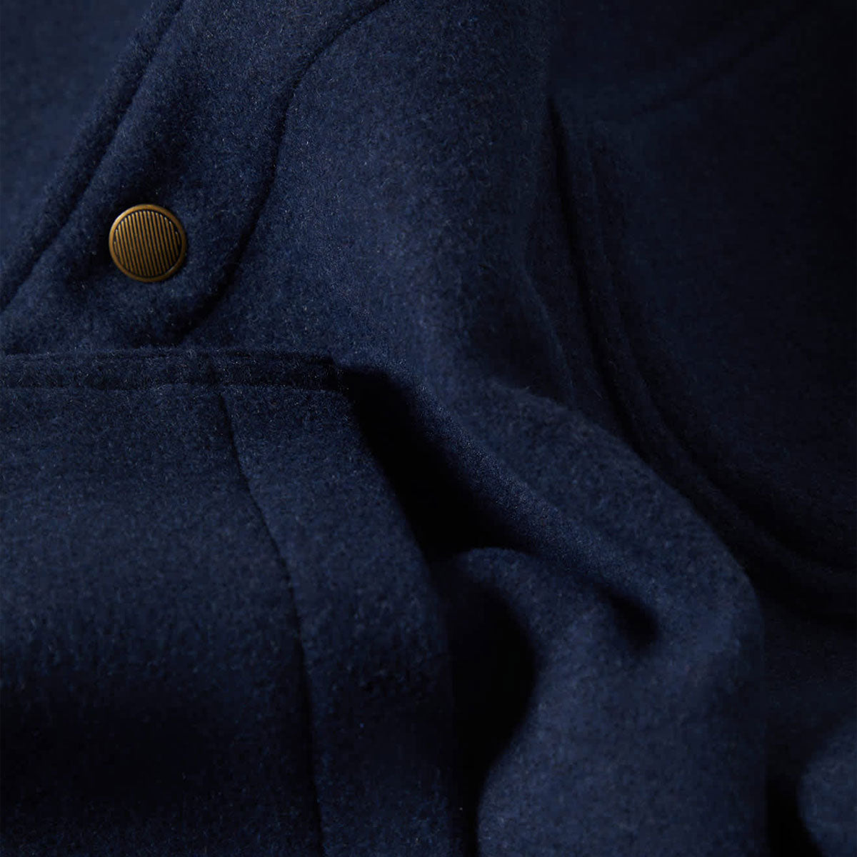 Brixton Shop Chore Coat Jacket - Mood Indigo image 6
