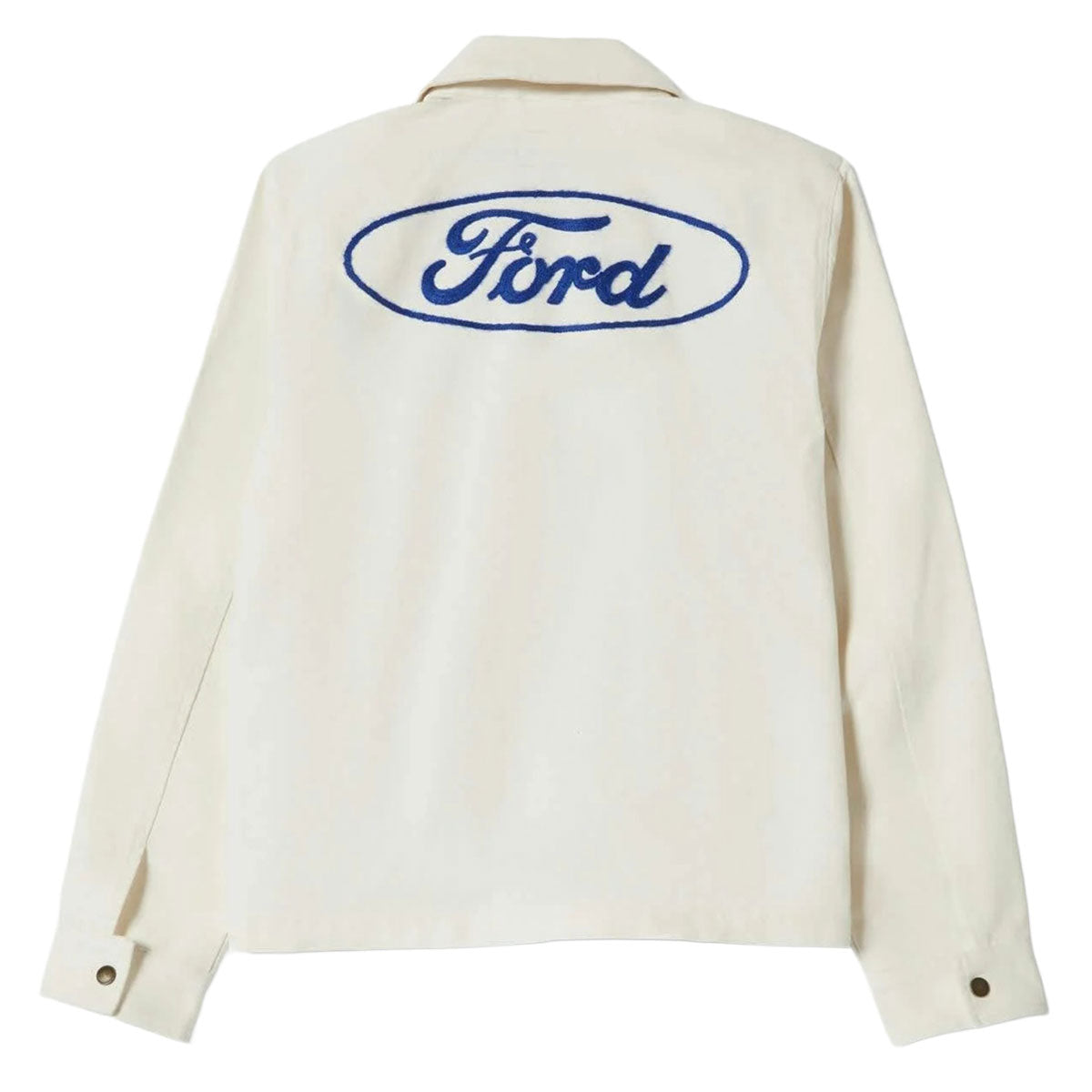 Brixton x Ford Number One Garage Jacket - Wimbleton White image 5