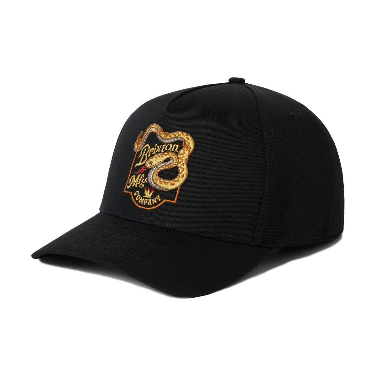 Brixton Rothwell C Np Hp Snapback Hat - Black image 1