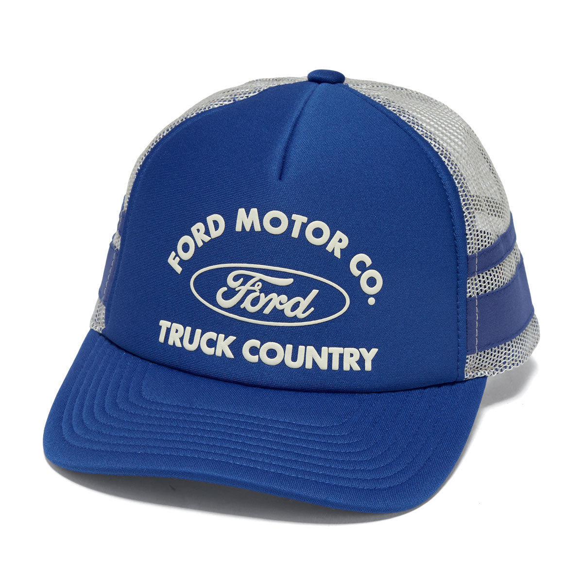 Brixton x Ford Built Tough Mp Trucker Hat - Ford Blue/Wimbleton White image 1