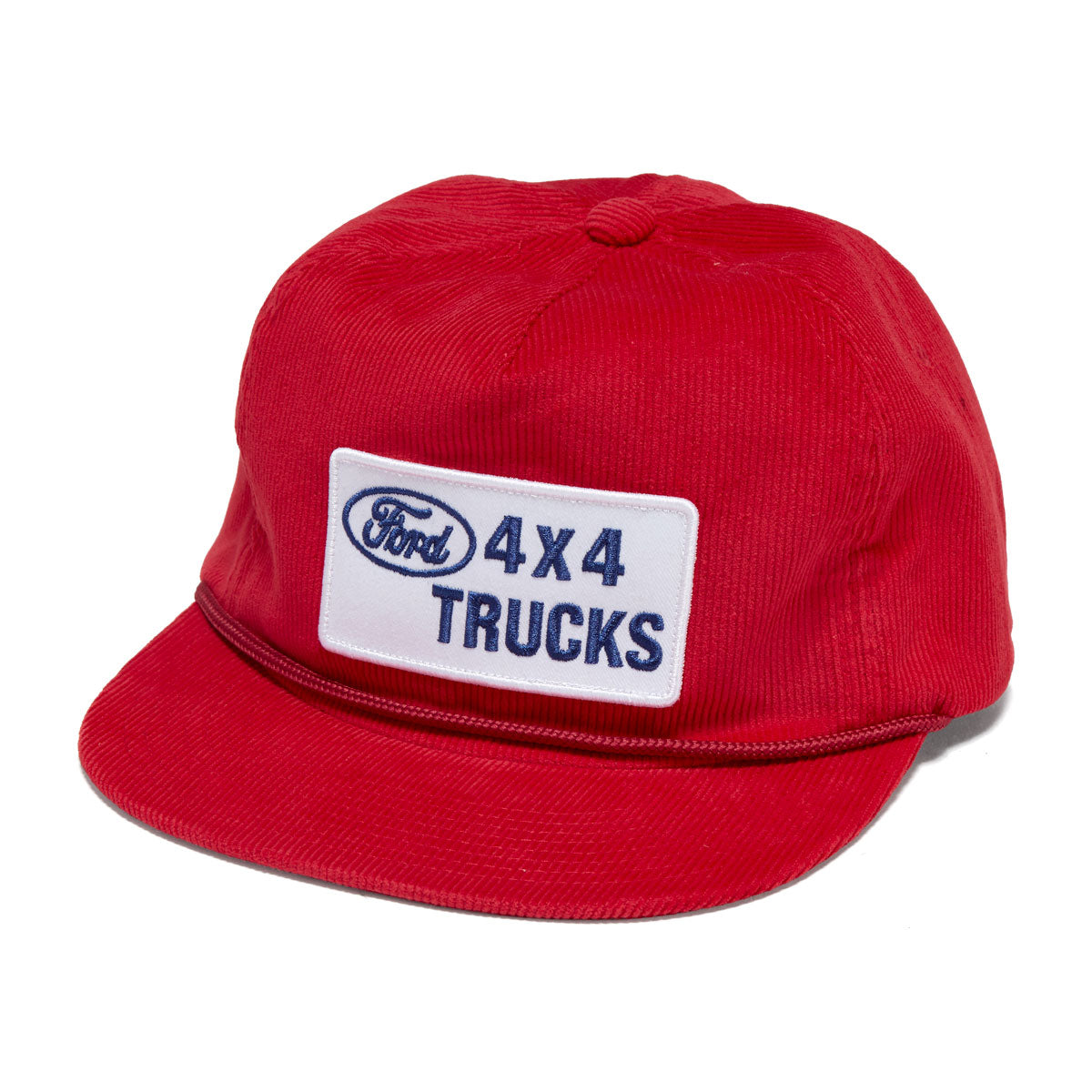 Brixton x Ford 4X4 Hp Snapback Hat - Candy Apple Red image 1