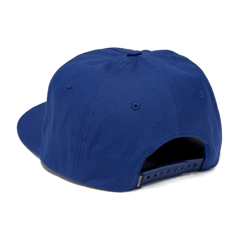 Brixton x Ford Number One Hp Snapback Hat - Ford Blue