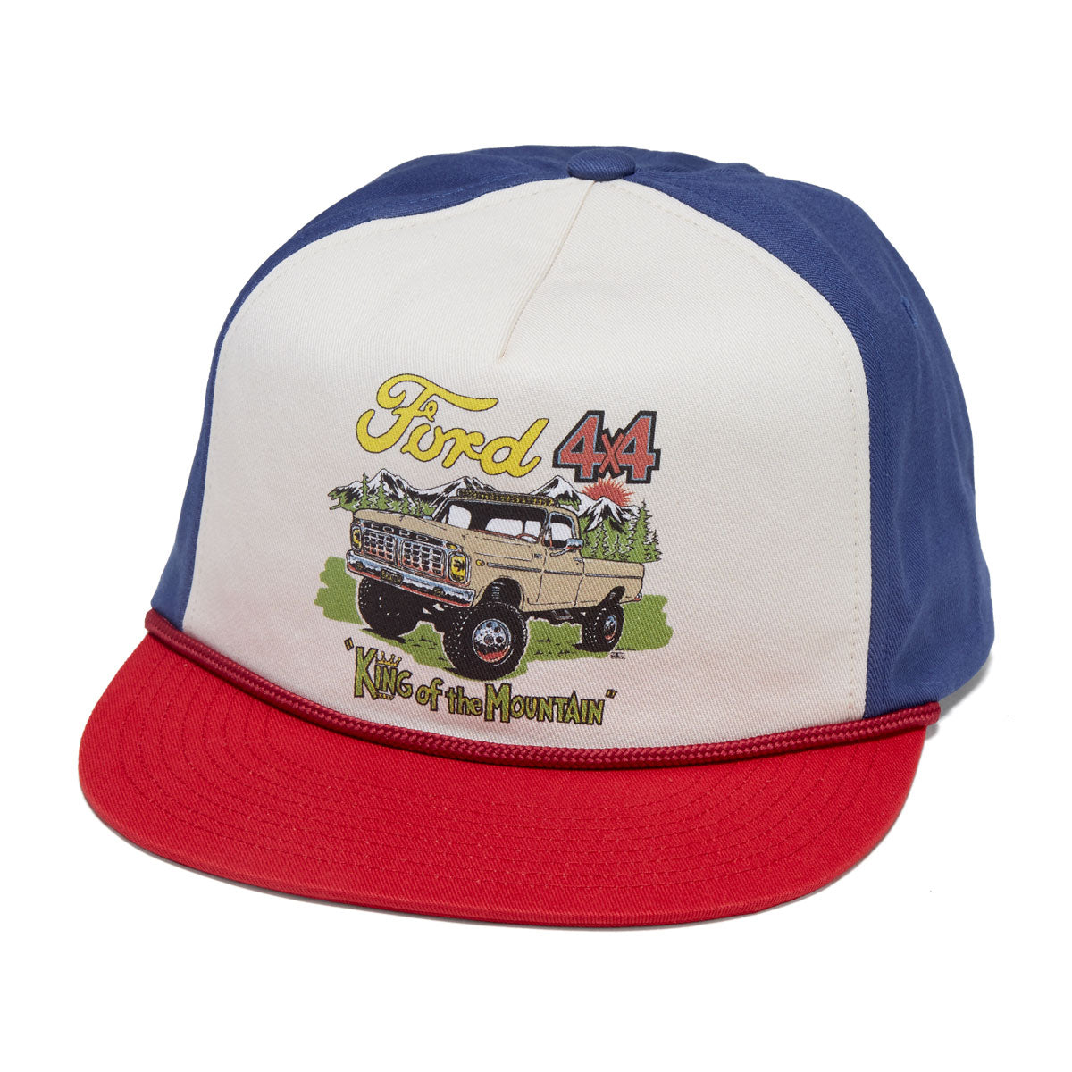 Brixton x Ford King Of The Mtns Hp Snapback Hat - Multi image 1