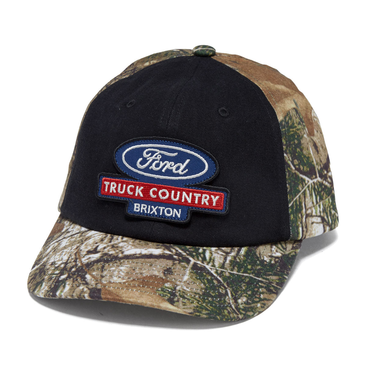 Brixton x Ford Truck Country Mp Snapback Hat - Burnt Rubber/Camo image 1