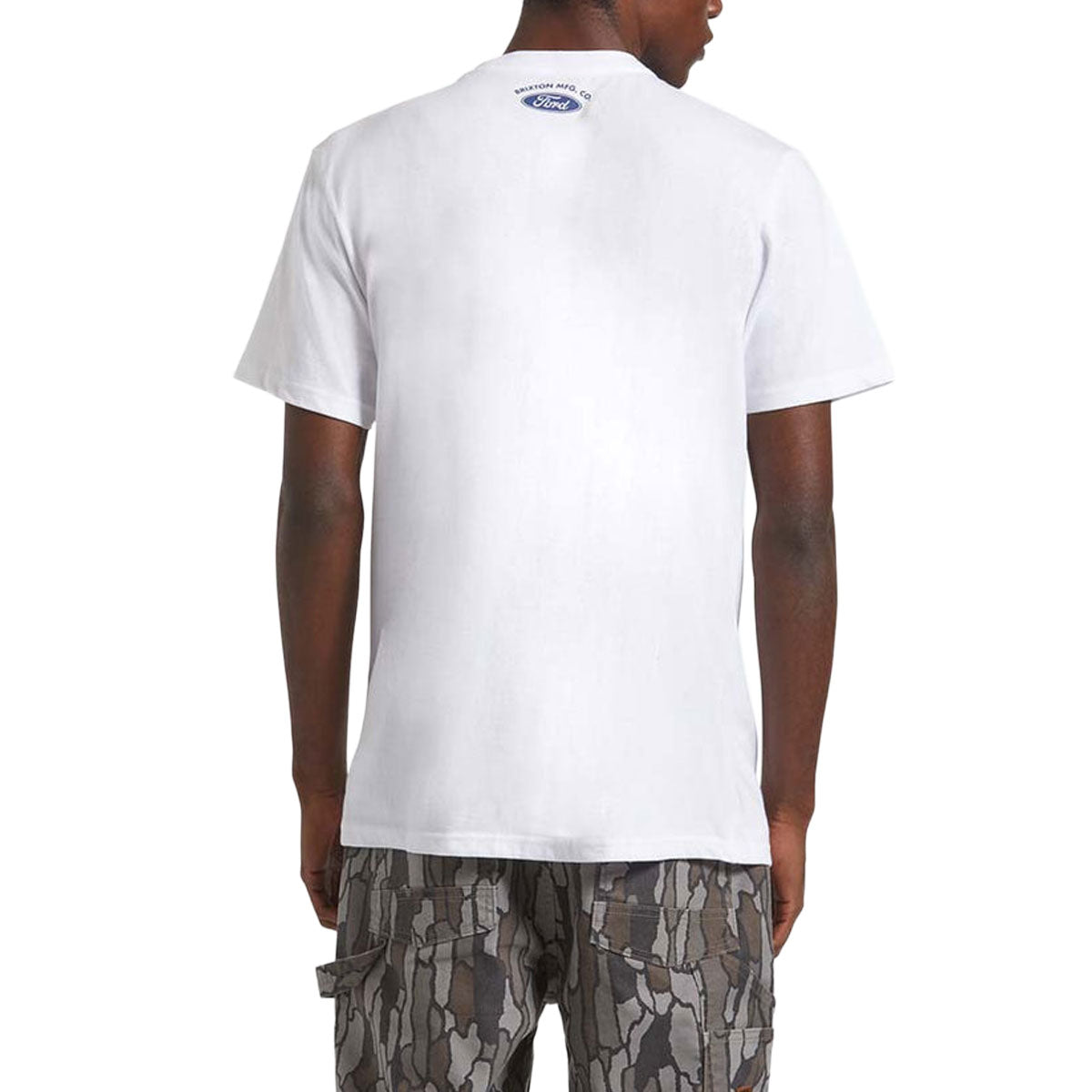 Brixton x Ford Truck Country T-Shirt - Wimbleton White image 6