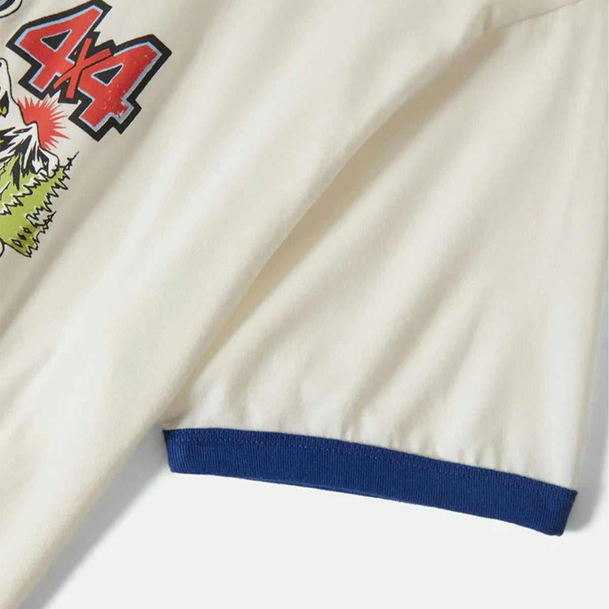 Brixton x Ford King Of The Mtns Ring T-Shirt - Wimbleton White image 3