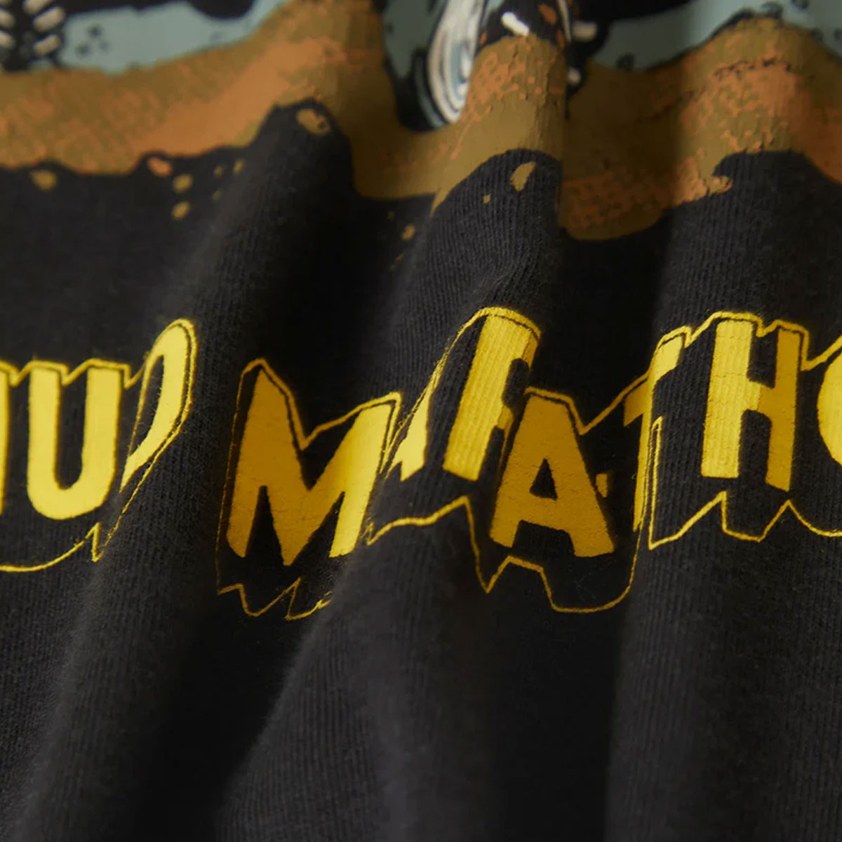 Brixton x Ford Mud Marathon Long Sleeve T-Shirt - Burnt Rubber image 5