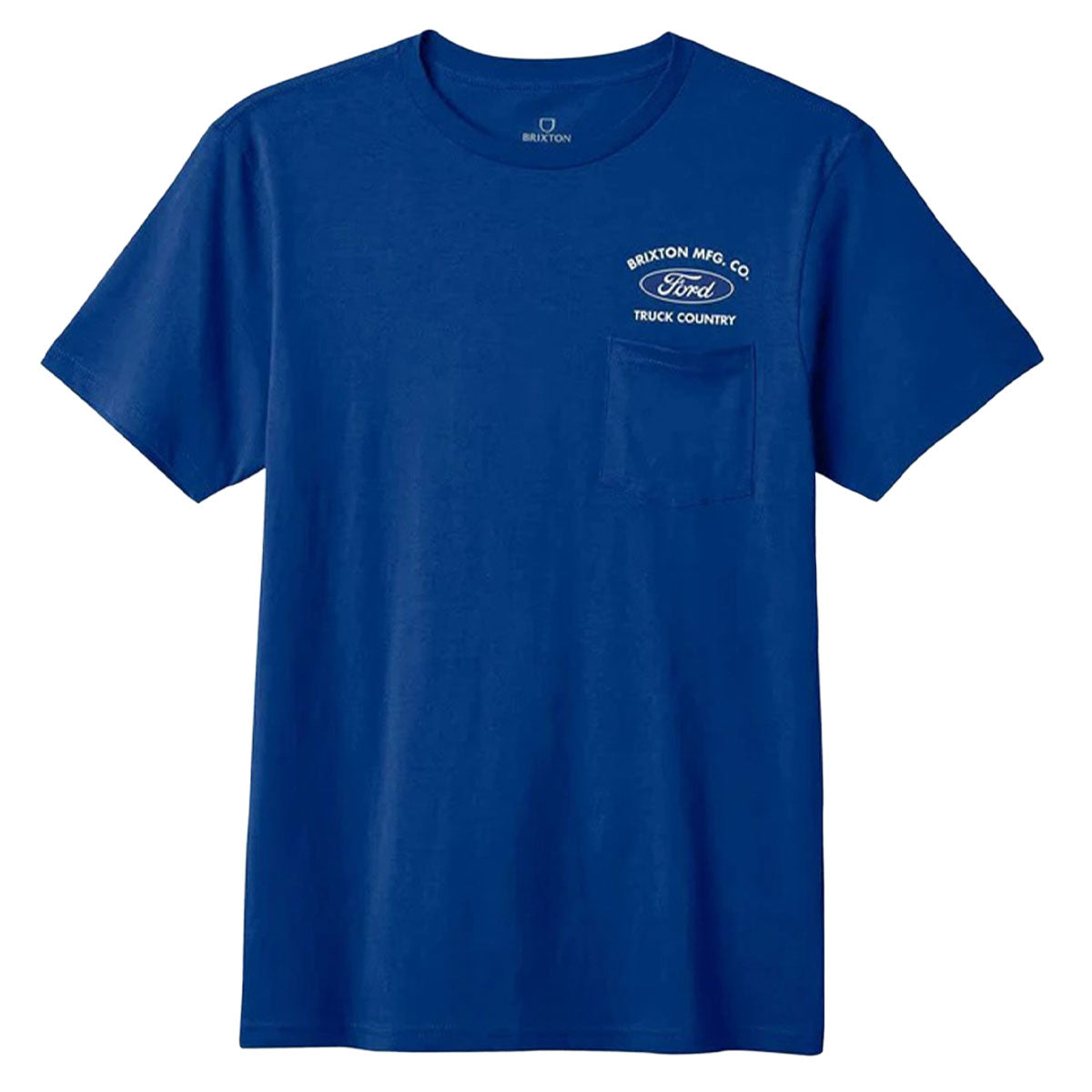 Brixton x Ford Truck Country Pocket T-Shirt - Ford Blue image 1