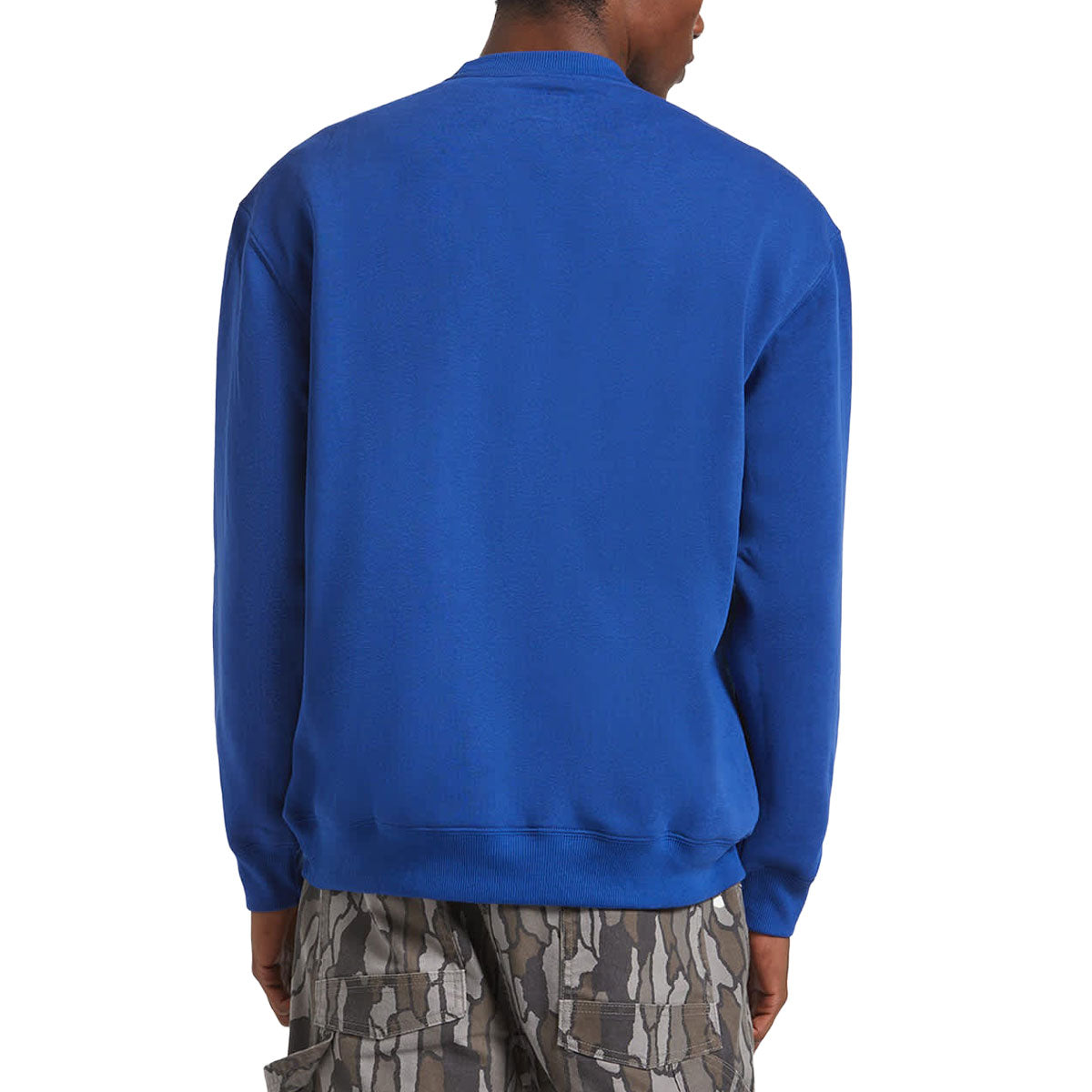 Brixton x Ford Number One Fleece Crew Sweatshirt - Ford Blue image 4