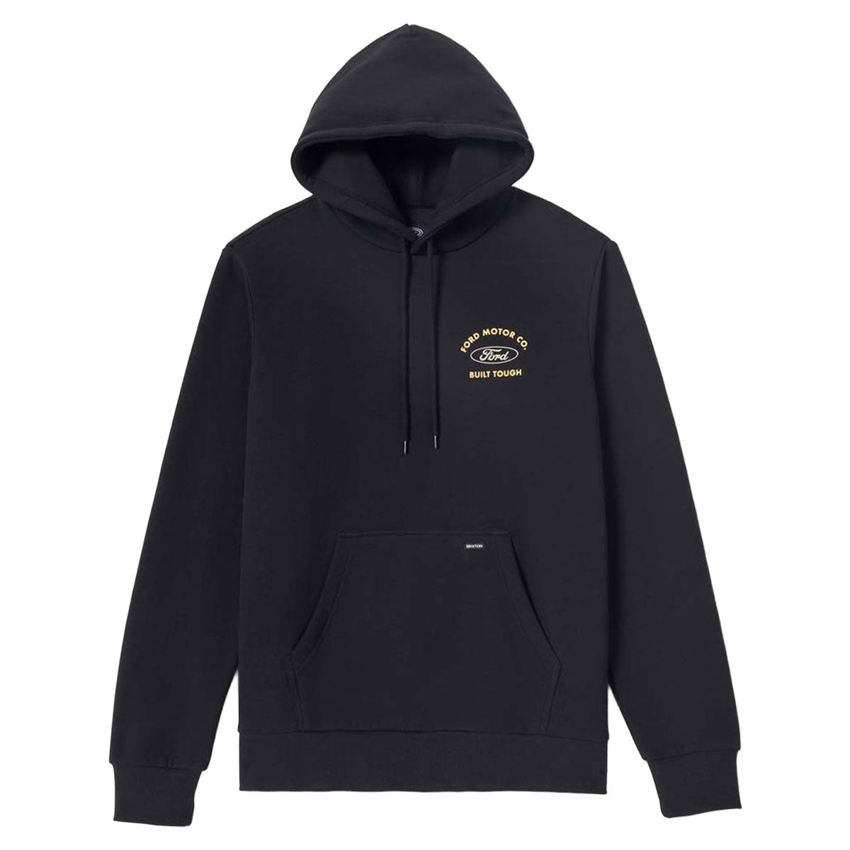 Brixton x Ford Built Tough Fleece Hoodie - Burnt Rubber image 4