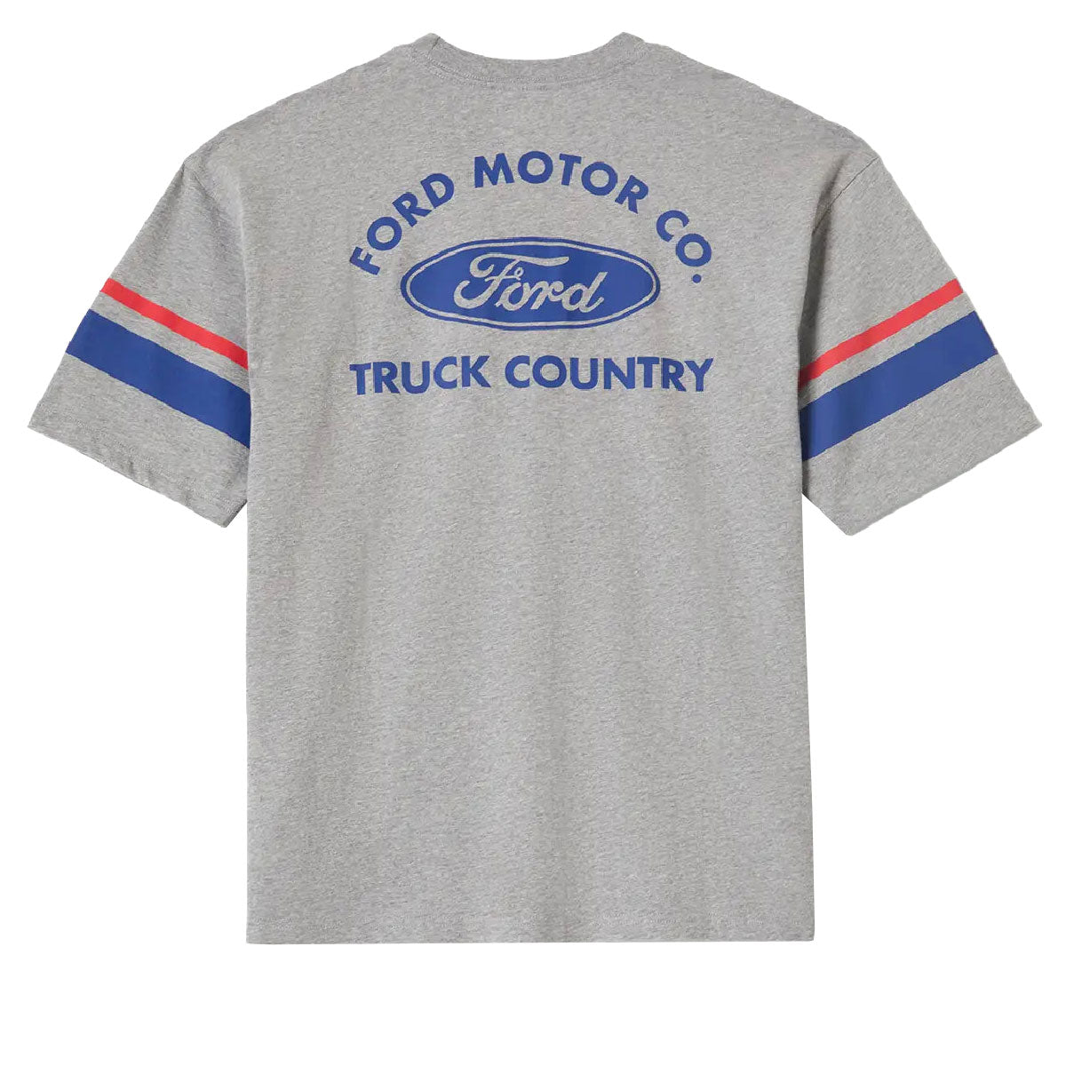 Brixton x Ford Truck Country Jersey - Heather Grey image 4