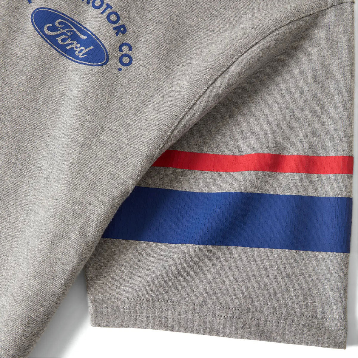 Brixton x Ford Truck Country Jersey - Heather Grey image 5
