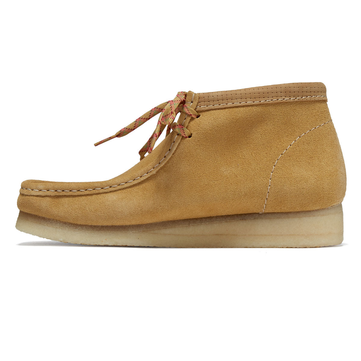 Clarks Wallabee Boots - Golden Tan Suede image 2