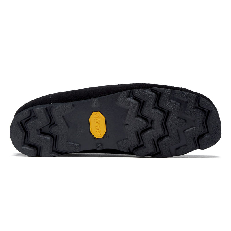 Clarks Wallabee Slip Shoes - Black Suede