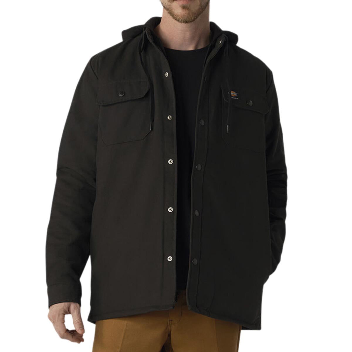 Dickies Duck Shacket Jacket - Black image 5