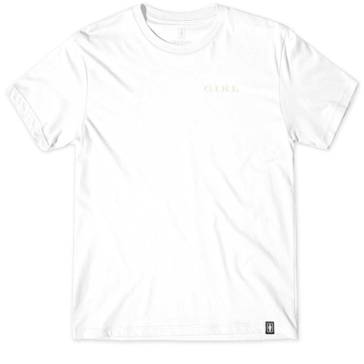 Girl Serif T-Shirt - White image 1