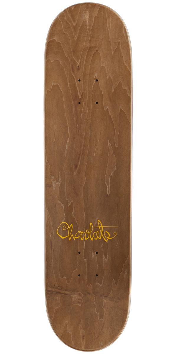 Chocolate OG Script Aikens Skateboard Deck - 8.25