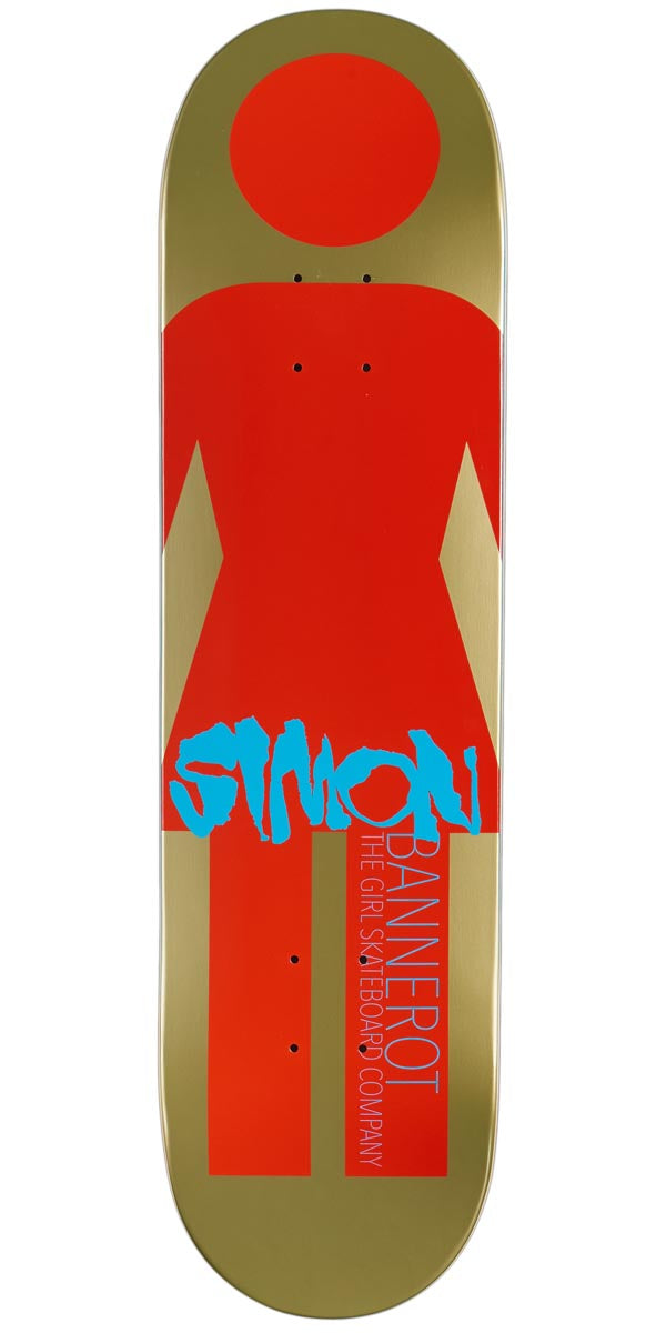 Girl Giant Metal OG Bannerot Skateboard Deck - 8.25