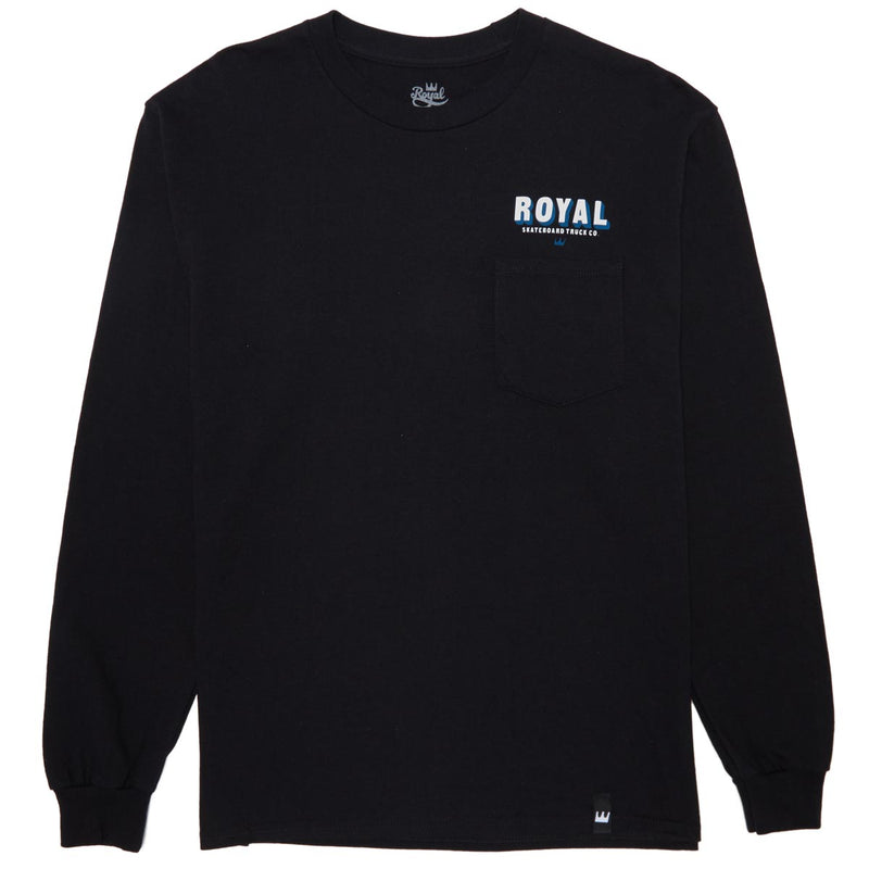 Royal Industrial Long Sleeve T-Shirt - Black
