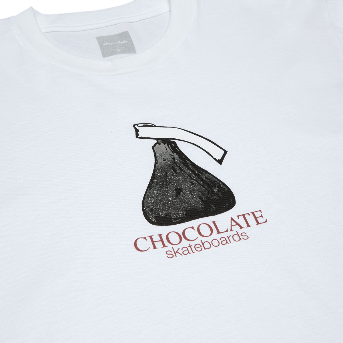 Chocolate Kiss Long Sleeve T-Shirt - White image 2