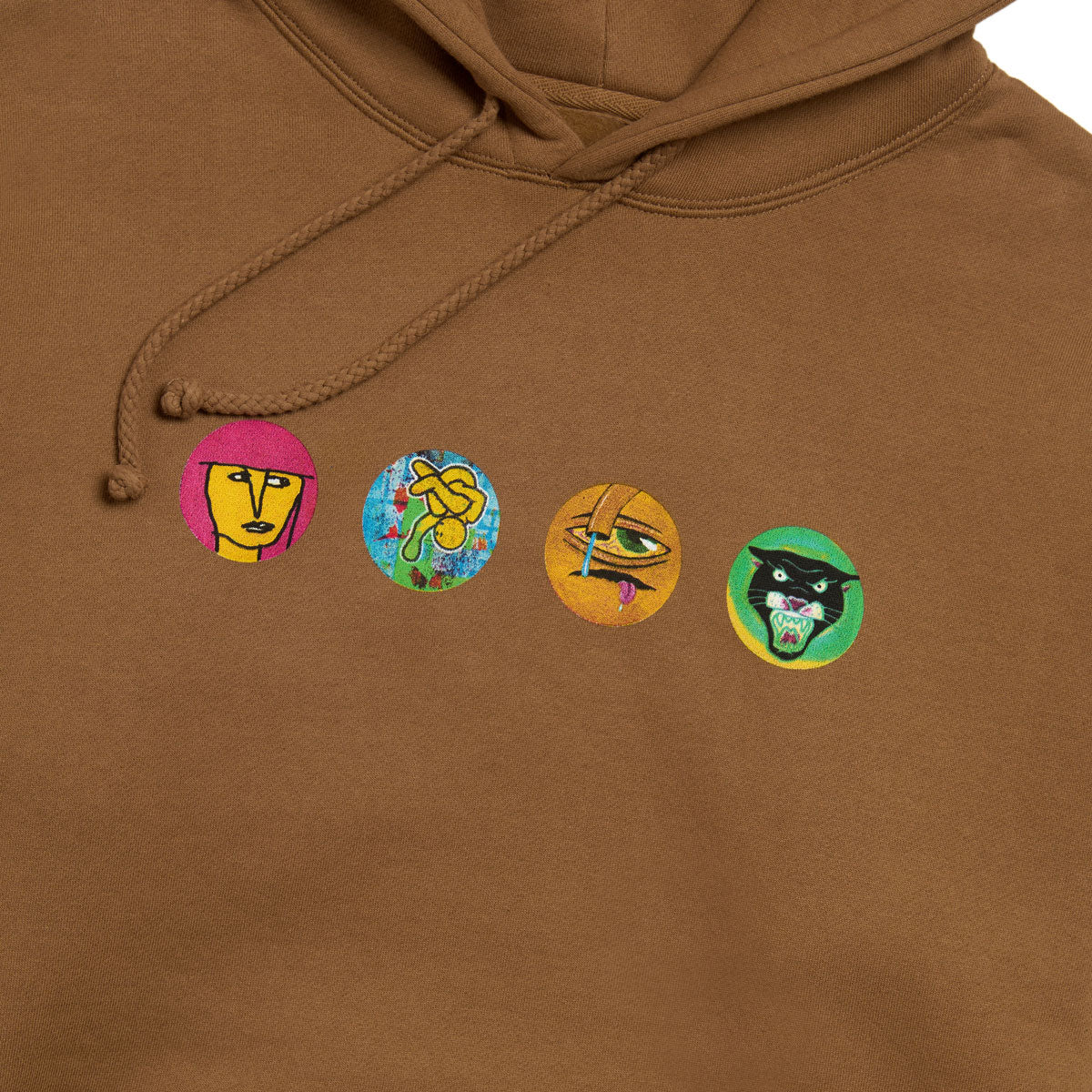 Girl Legend Heads Hoodie - Saddle image 2