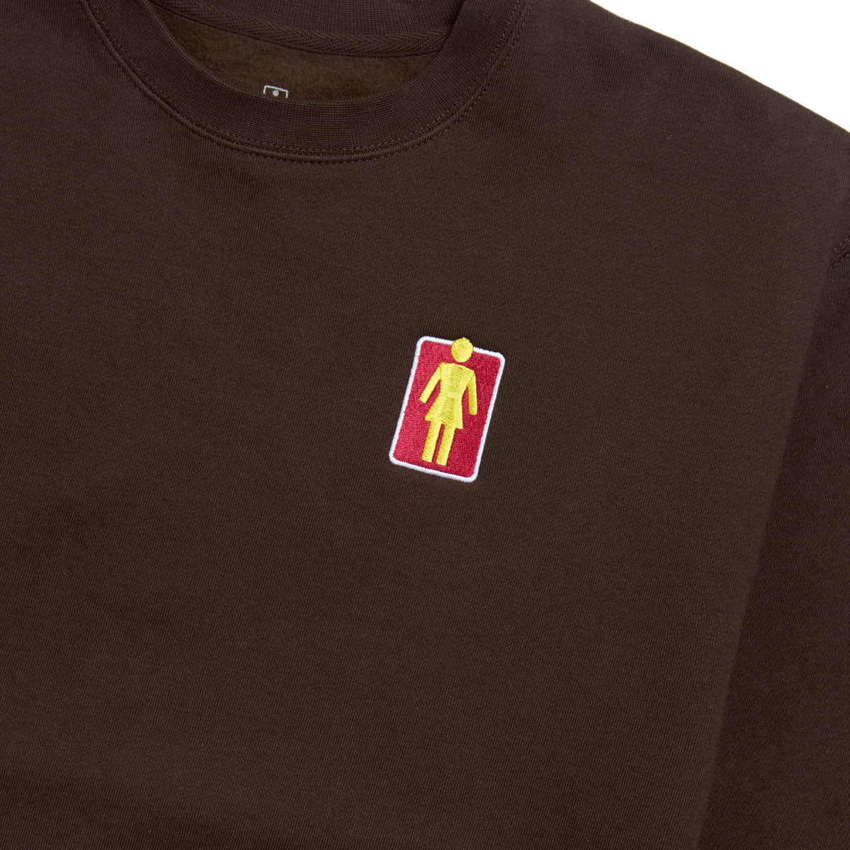 Girl 93 Til Lovers OG Crewneck Sweatshirt - Brown image 2