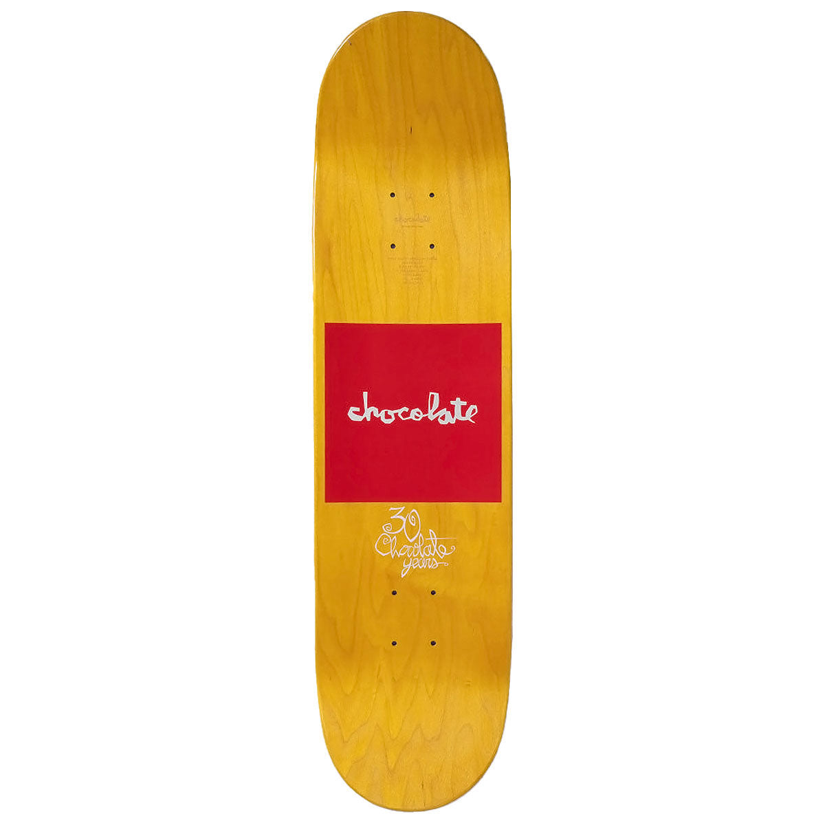 Chocolate Aikens Red Square Skateboard Complete - 8.00