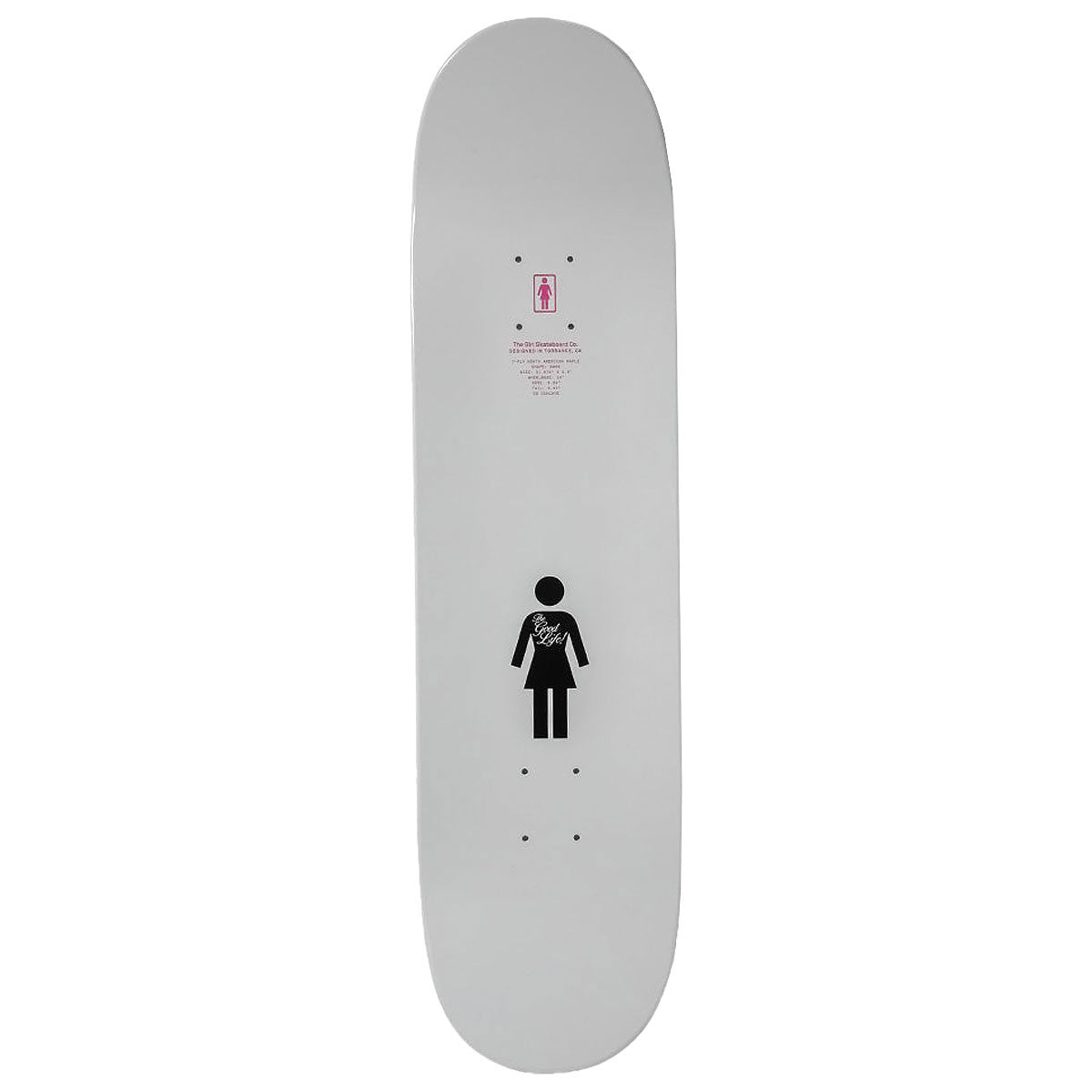 Girl Gass Goodlife Skateboard Complete - 8.00